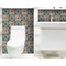 Homeroots 4 x 4 in. Terra Orange Agra Peel & Stick Removable Tiles 400095 - alternate 2